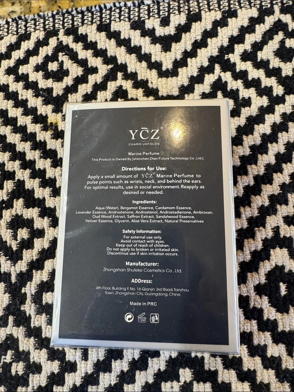 YCZ Midnight Marine Cologne - Picture 2 of 3